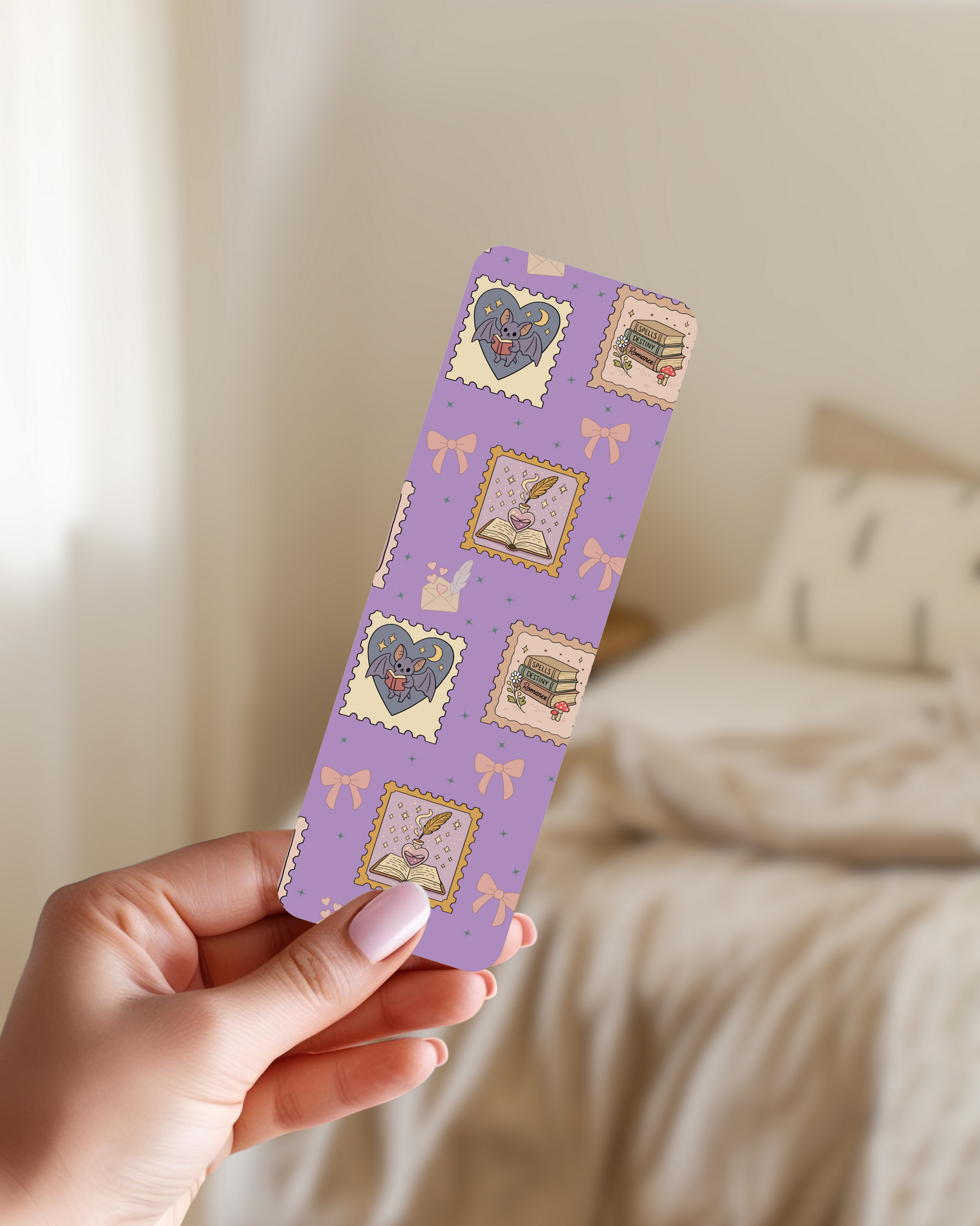 Romantasy Purple Bookmark