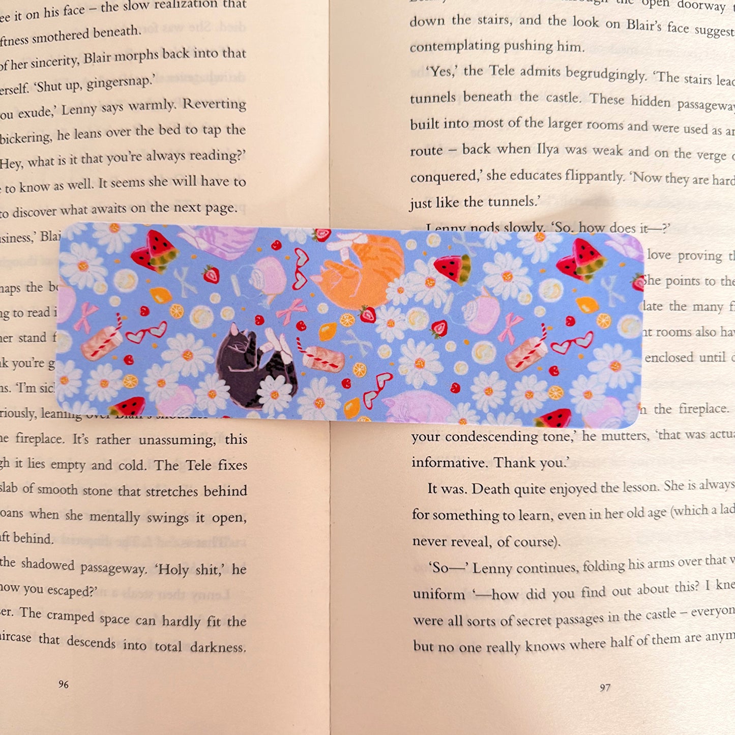 Summer Cat Bookmark