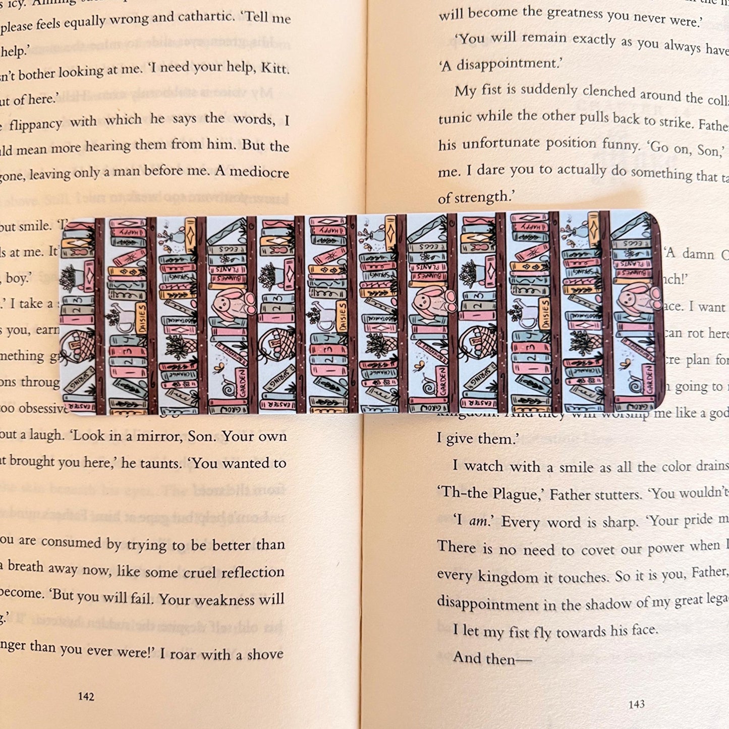 Bookshelf Bookmark - Coquette Cloud Co
