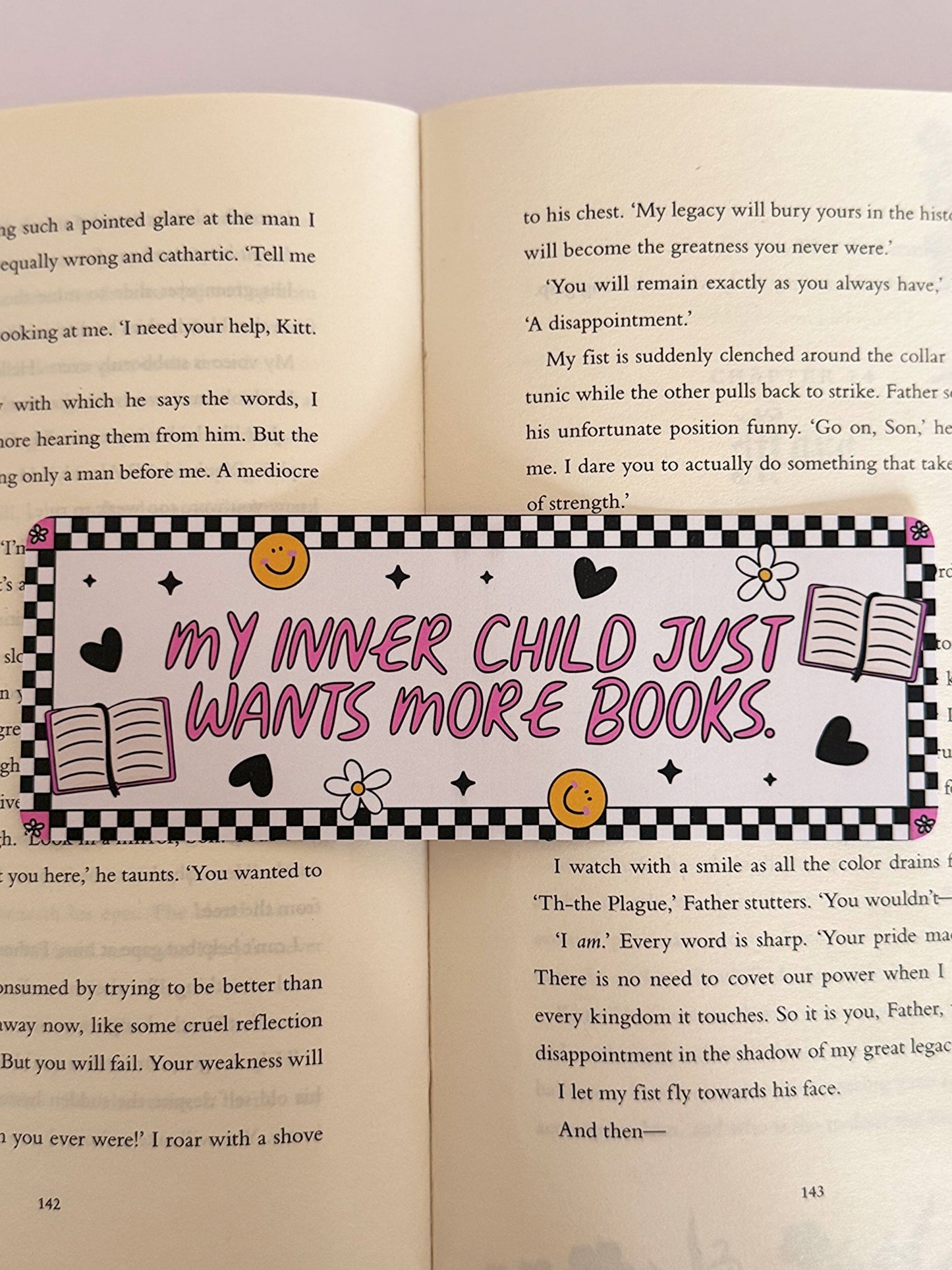 Inner Child Bookmark - Coquette Cloud Co