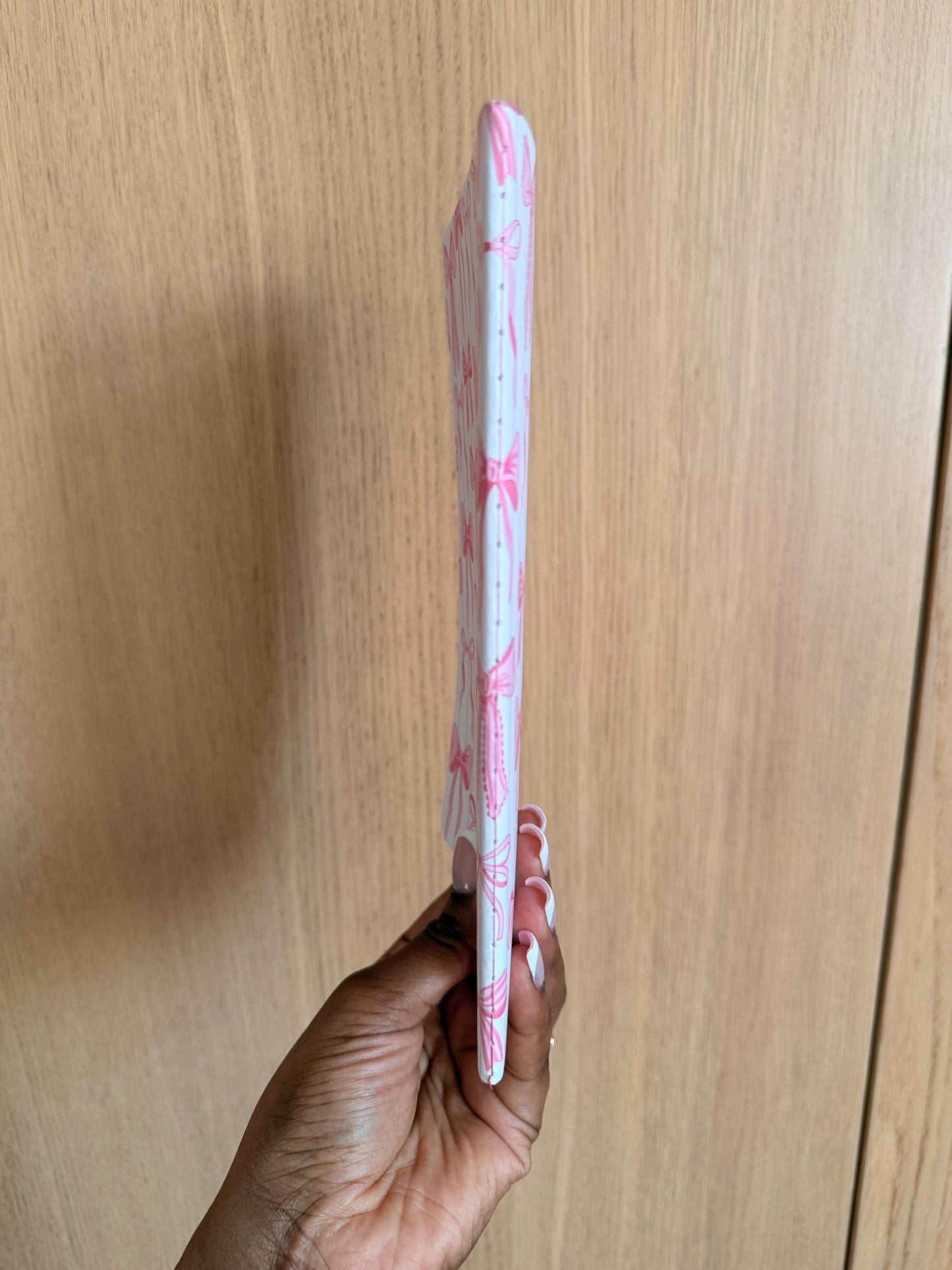 Pink Bow Notebook A5 - Coquette Cloud Co