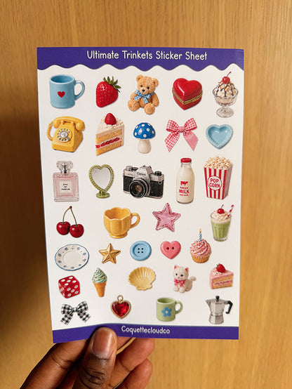 Ultimate Trinkets Sticker Sheet