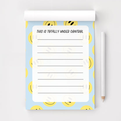 This Is Totally Under Control A5 Notepad