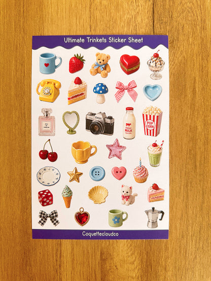 Ultimate Trinkets Sticker Sheet