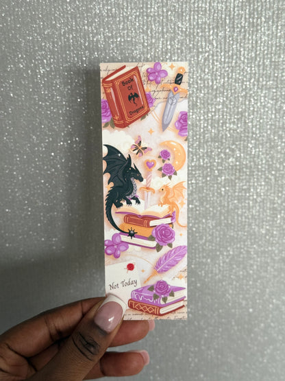 Romantasy Dragon Bookmark