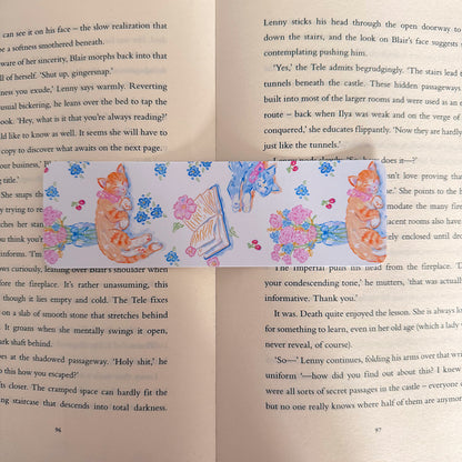 Coquette Cat Bookmark