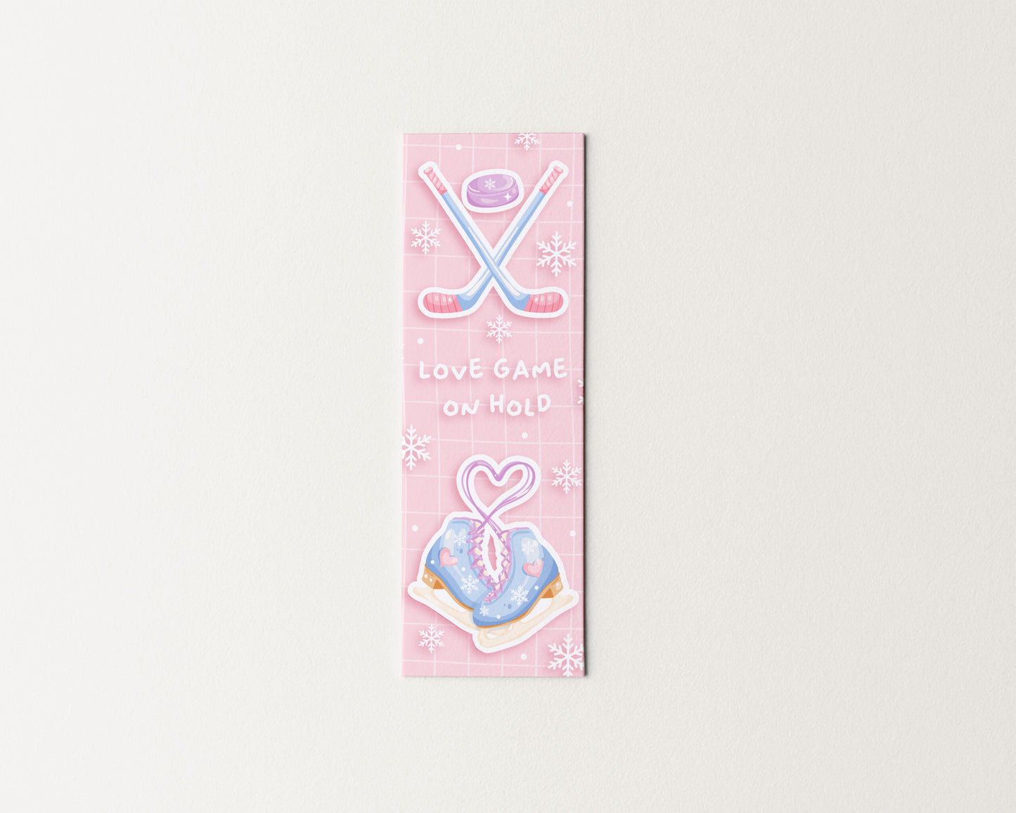 Hockey Romance Bookmark