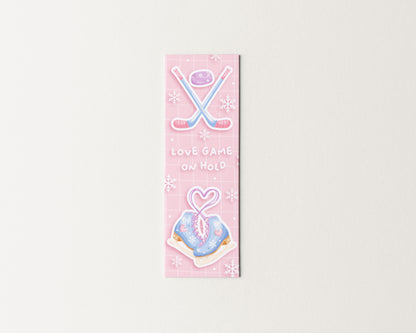 Hockey Romance Bookmark