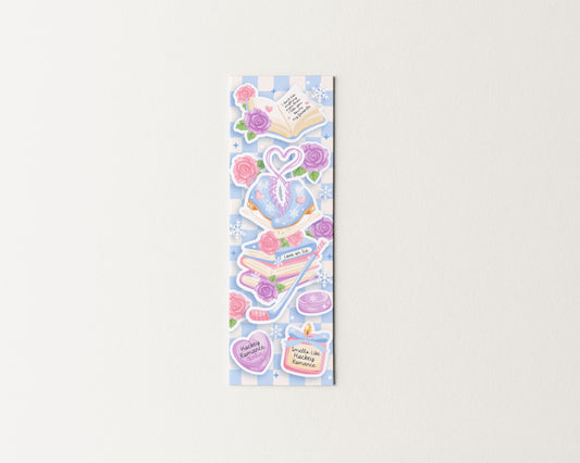 Hockey Romance Girlie Bookmark