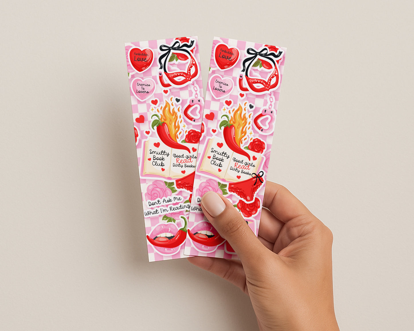 Smutty Book Club Bookmark