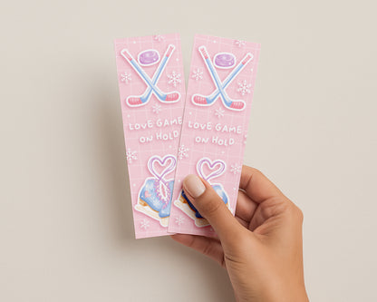 Hockey Romance Bookmark