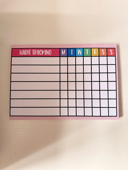 A5 Habit Tracker - Coquette Cloud Co
