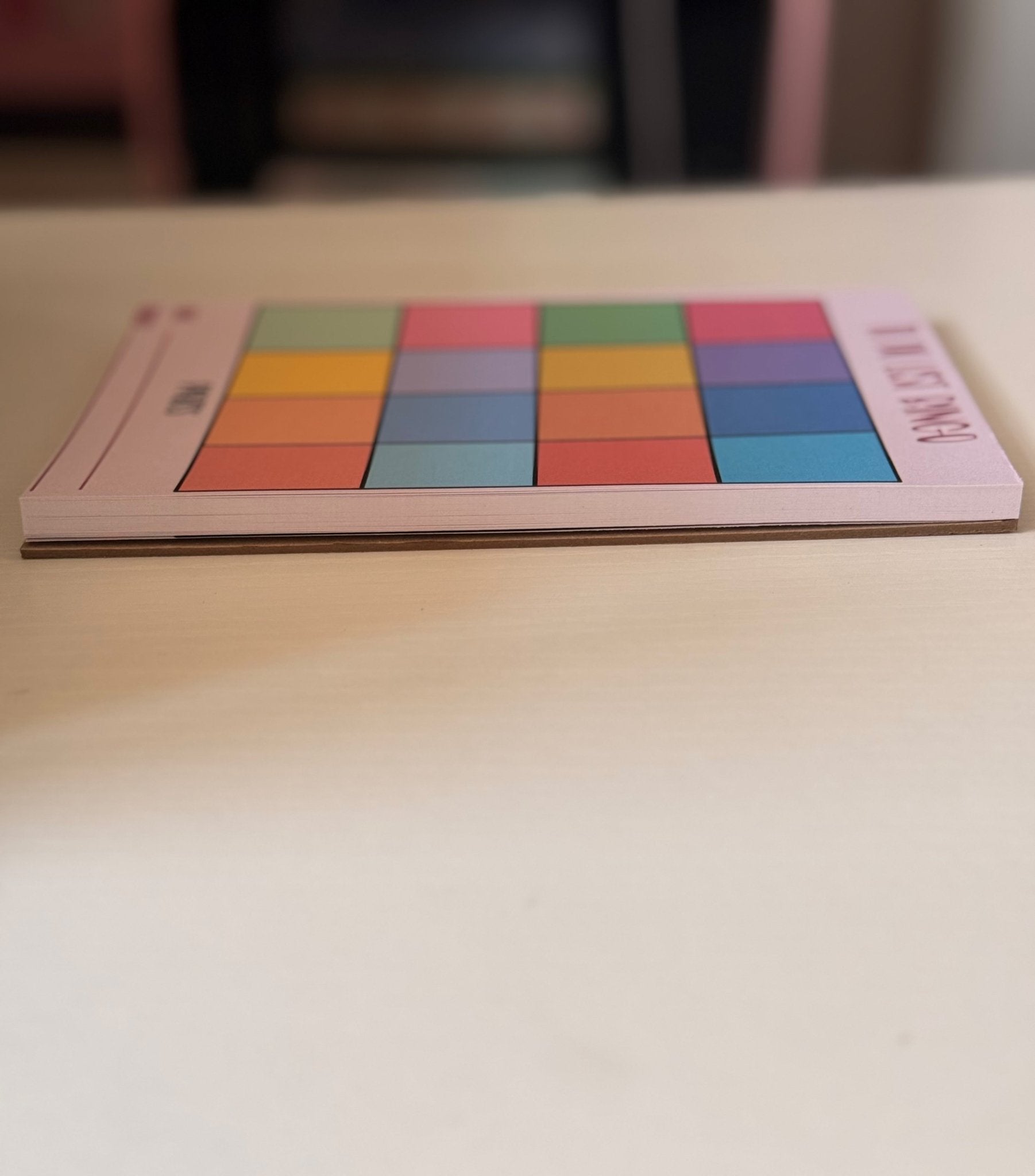 A5 To Do List Bingo Notepad - Coquette Cloud Co