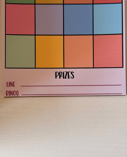 A5 To Do List Bingo Notepad - Coquette Cloud Co