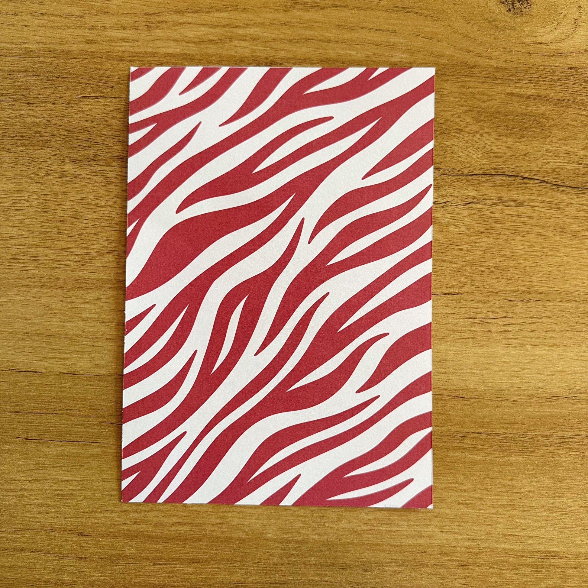 Animal Print Scrapbook Paper Pack A5 - Coquette Cloud Co
