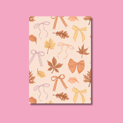 Autumn Scrapbook Paper Pack A5 - Coquette Cloud Co