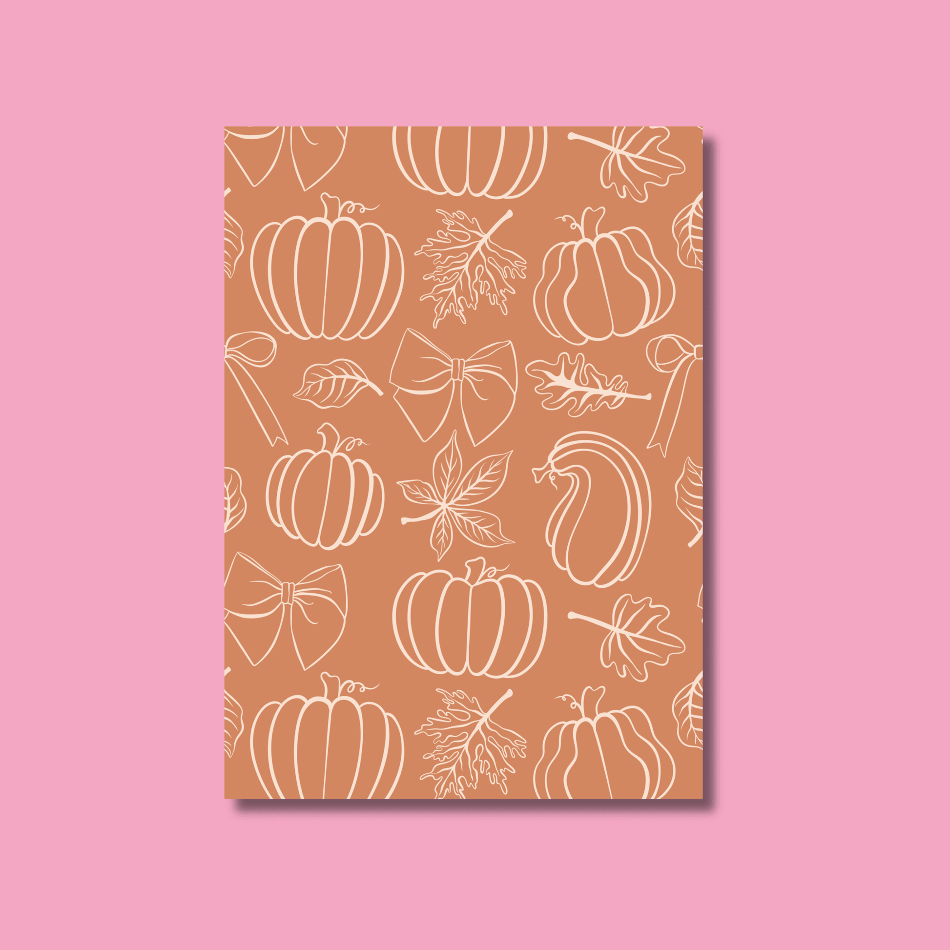 Autumn Scrapbook Paper Pack A5 - Coquette Cloud Co