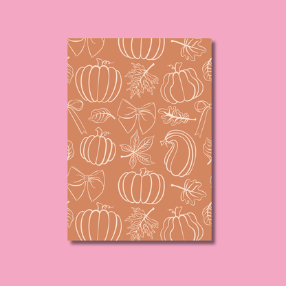 Autumn Scrapbook Paper Pack A5 - Coquette Cloud Co