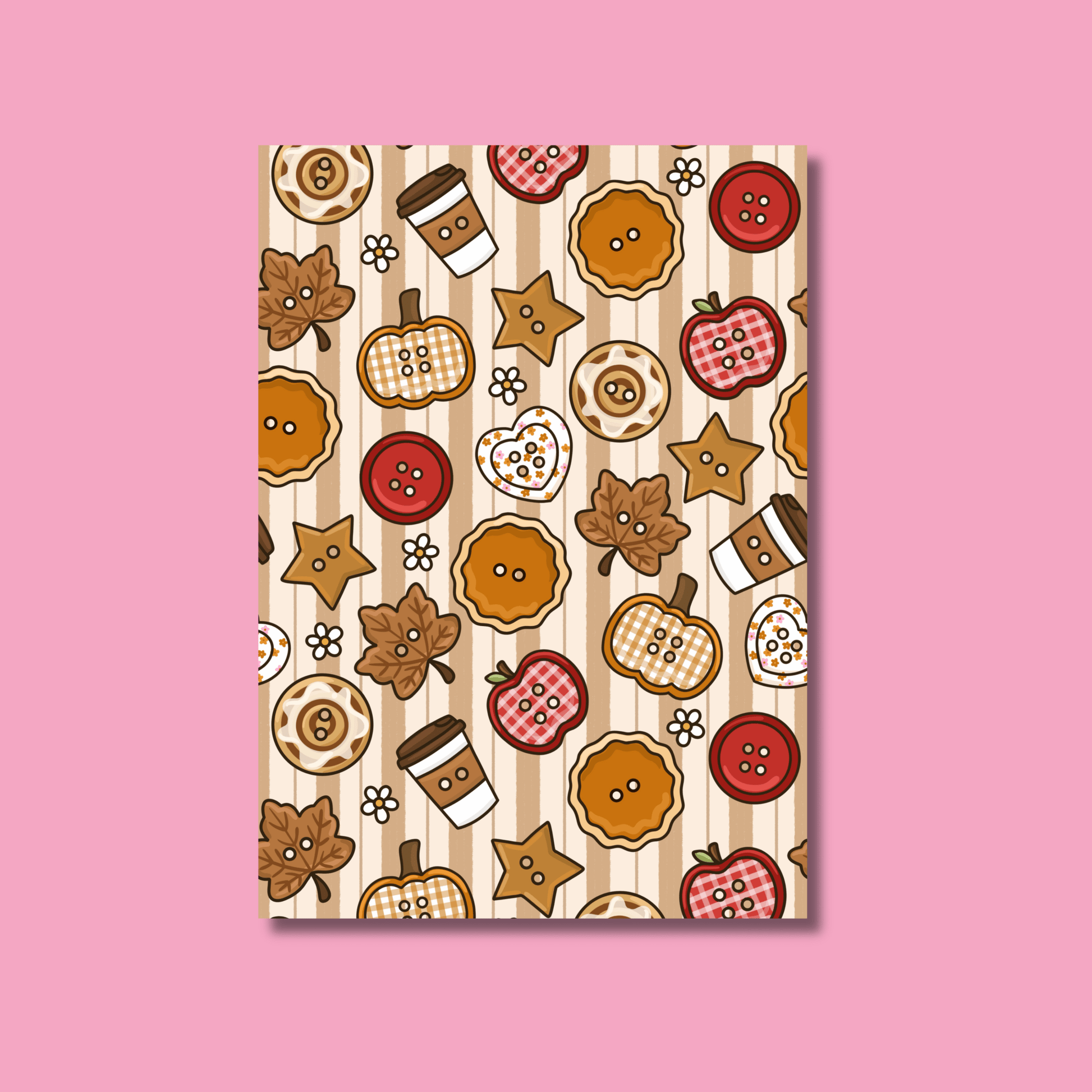 Autumn Vibes Scrapbook Paper Pack A5 - Coquette Cloud Co