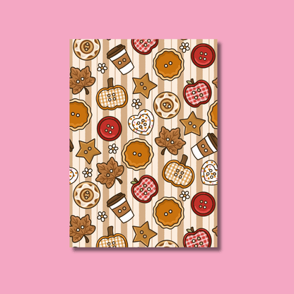 Autumn Vibes Scrapbook Paper Pack A5 - Coquette Cloud Co
