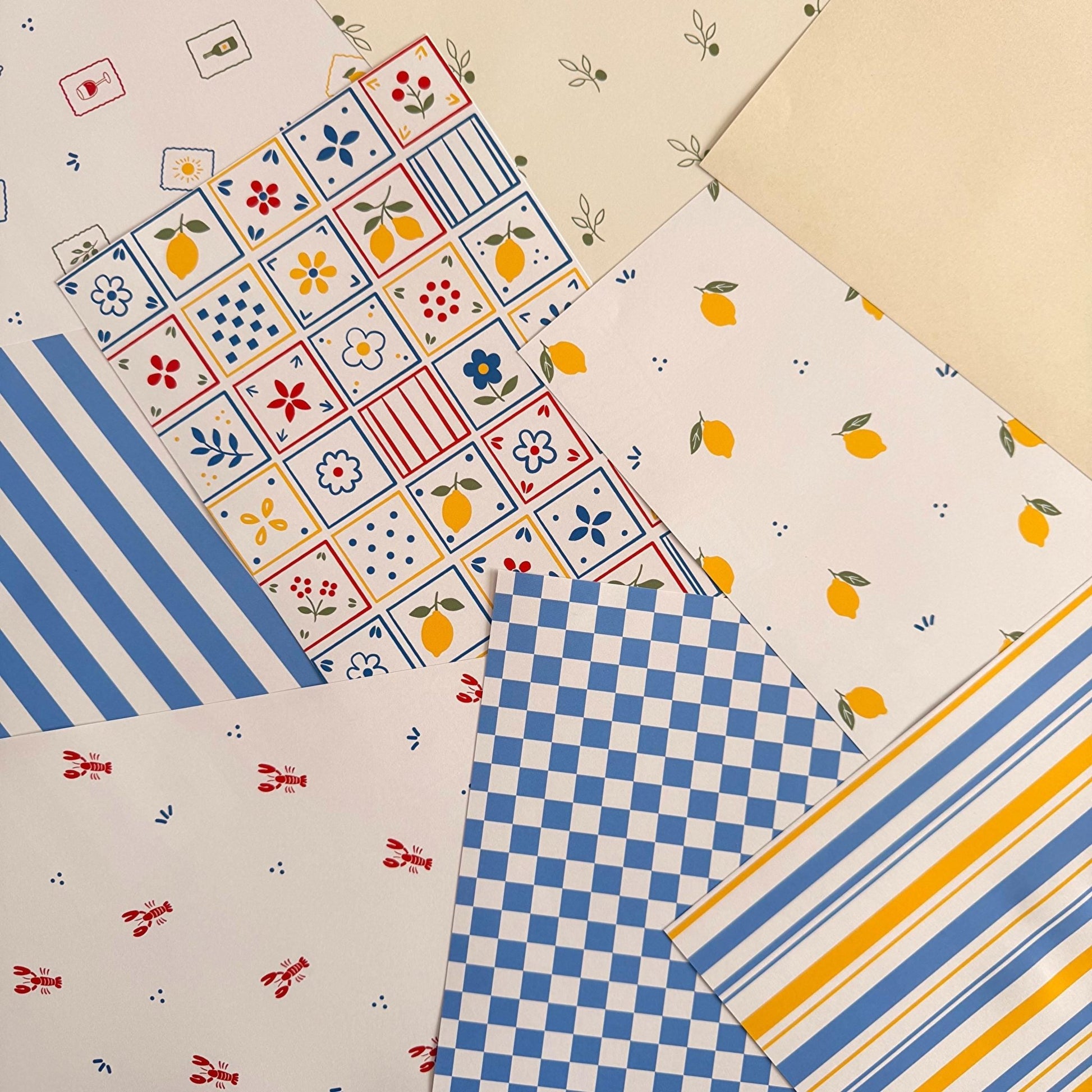 Bella Vita Scrapbook Paper Pack A5 - Coquette Cloud Co