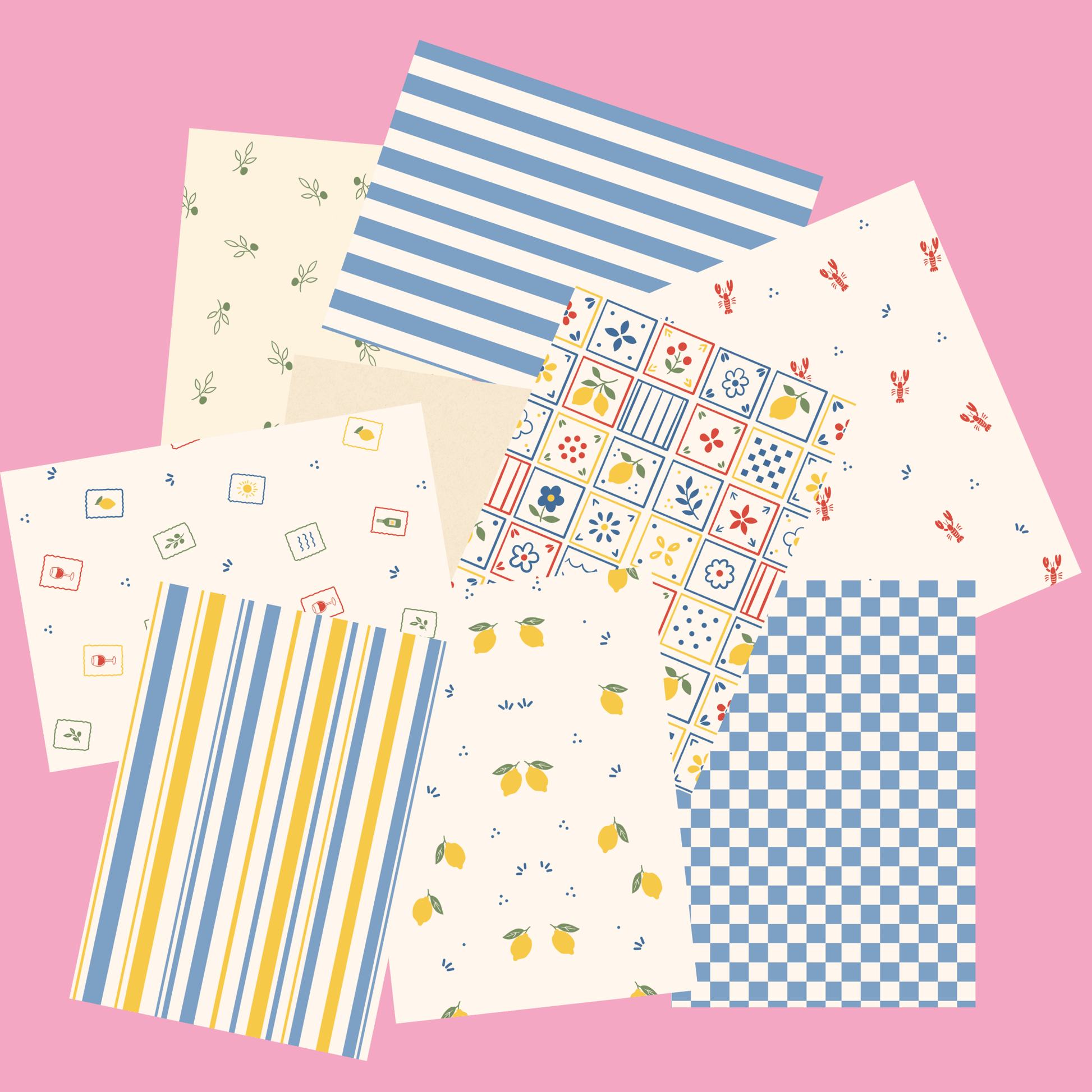 Bella Vita Scrapbook Paper Pack A5 - Coquette Cloud Co