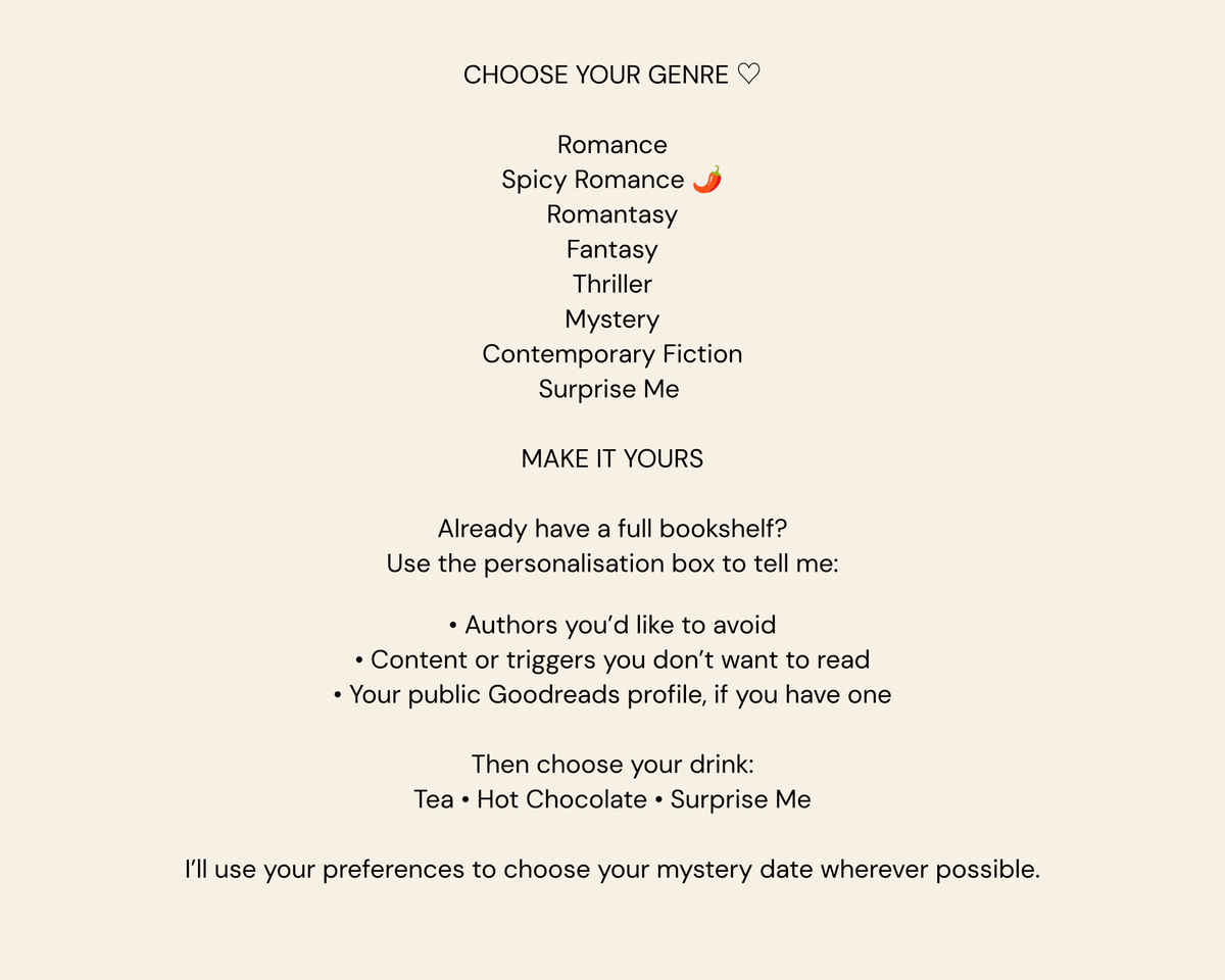 Blind Date With A Book - Coquette Cloud Co