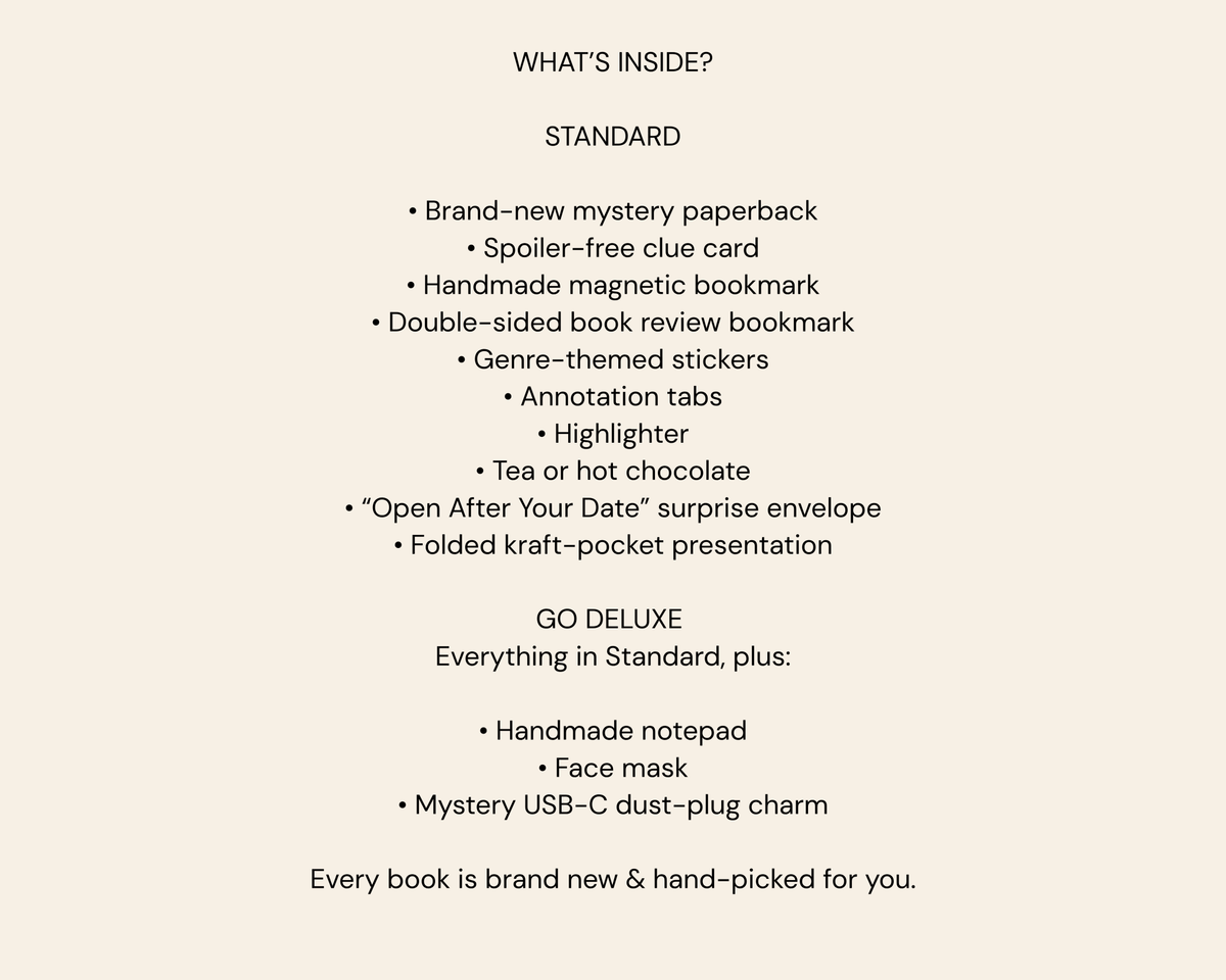Blind Date With A Book - Coquette Cloud Co