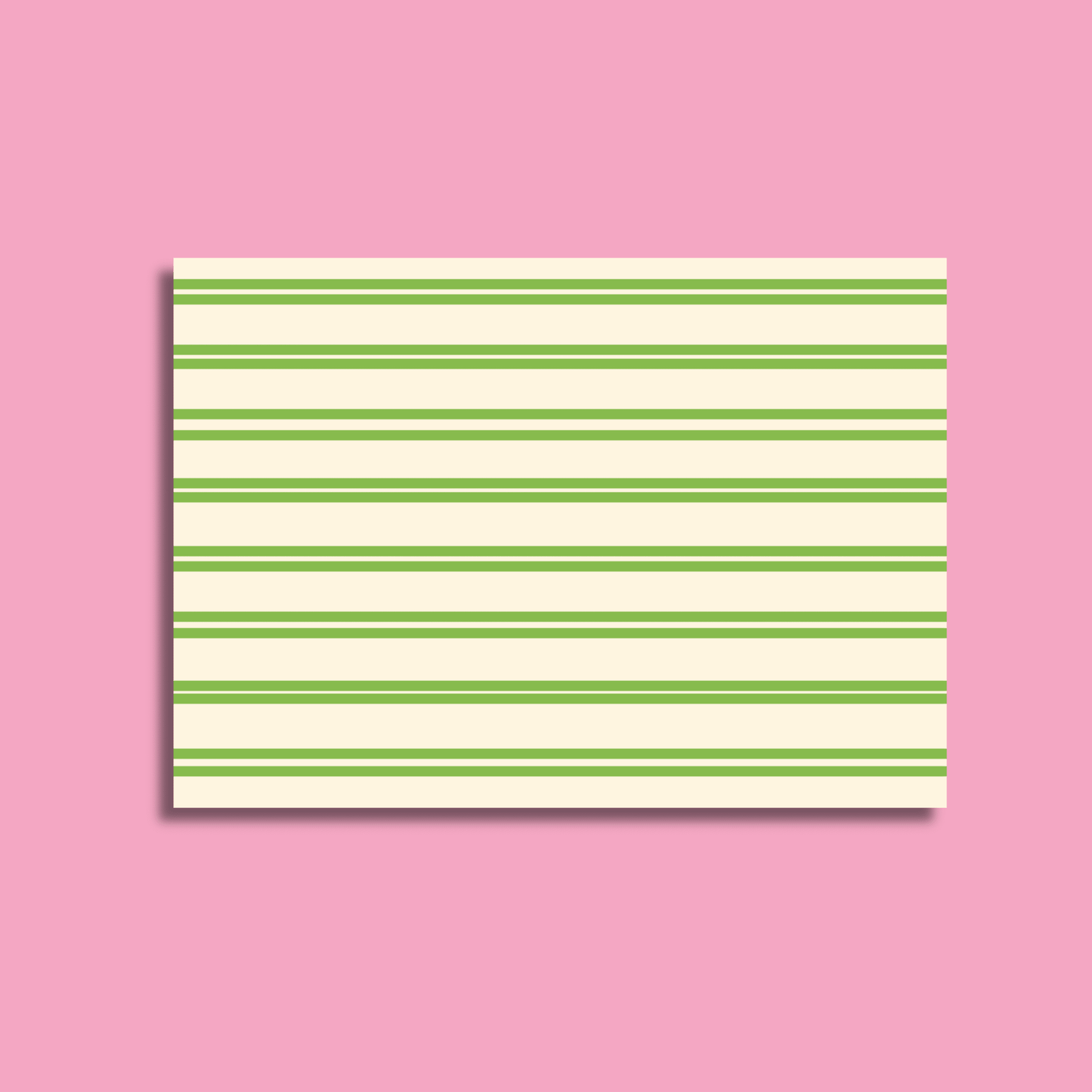 Bright Stripes Scrapbook Paper Pack A4 - Coquette Cloud Co