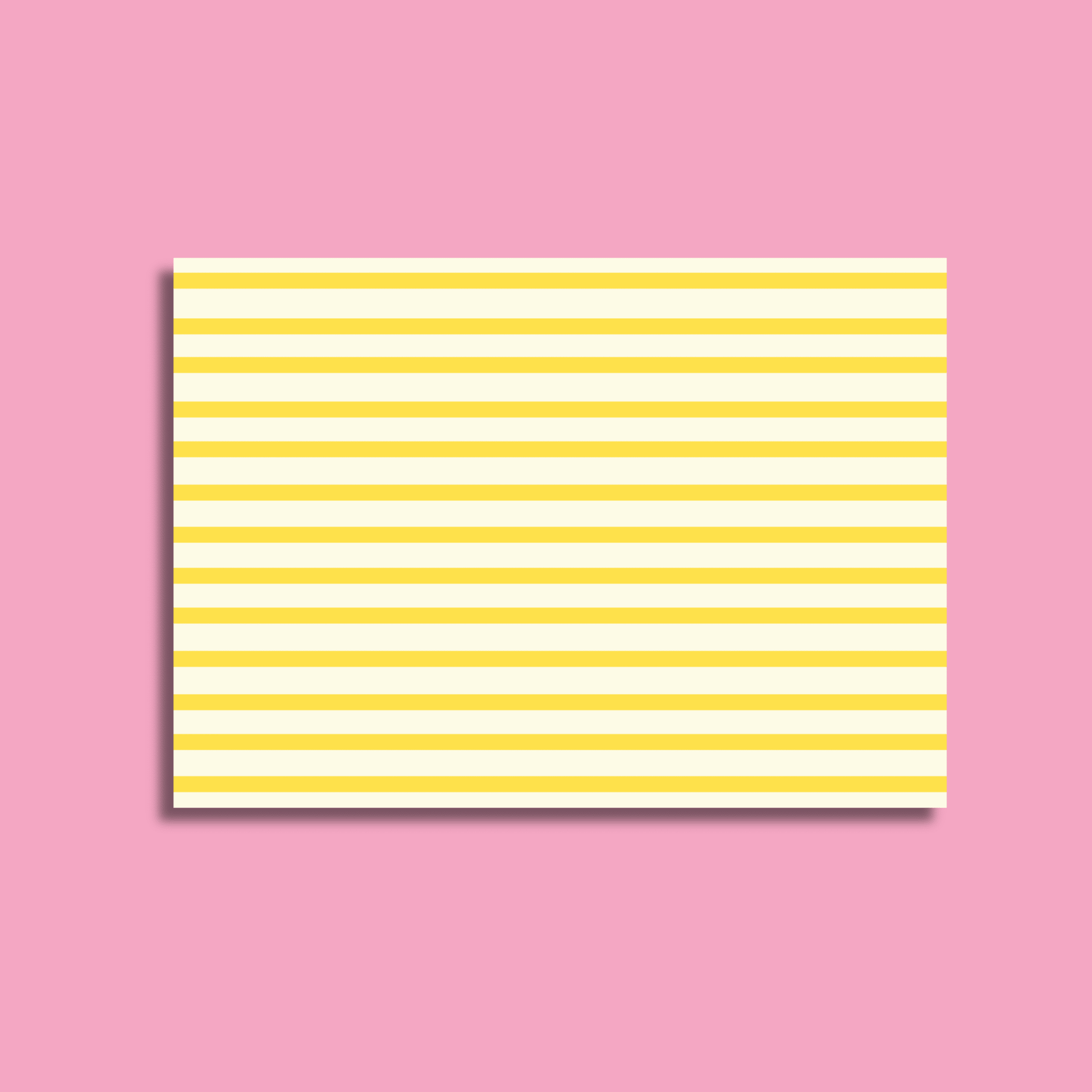 Bright Stripes Scrapbook Paper Pack A4 - Coquette Cloud Co