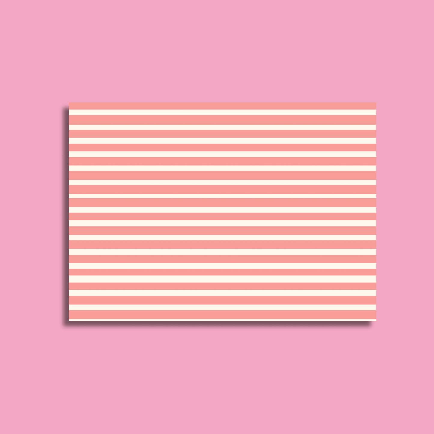 Bright Stripes Scrapbook Paper Pack A4 - Coquette Cloud Co
