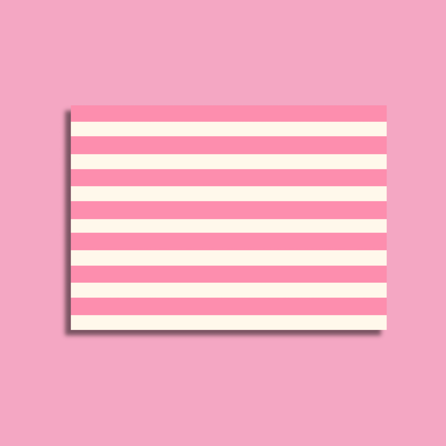 Bright Stripes Scrapbook Paper Pack A4 - Coquette Cloud Co