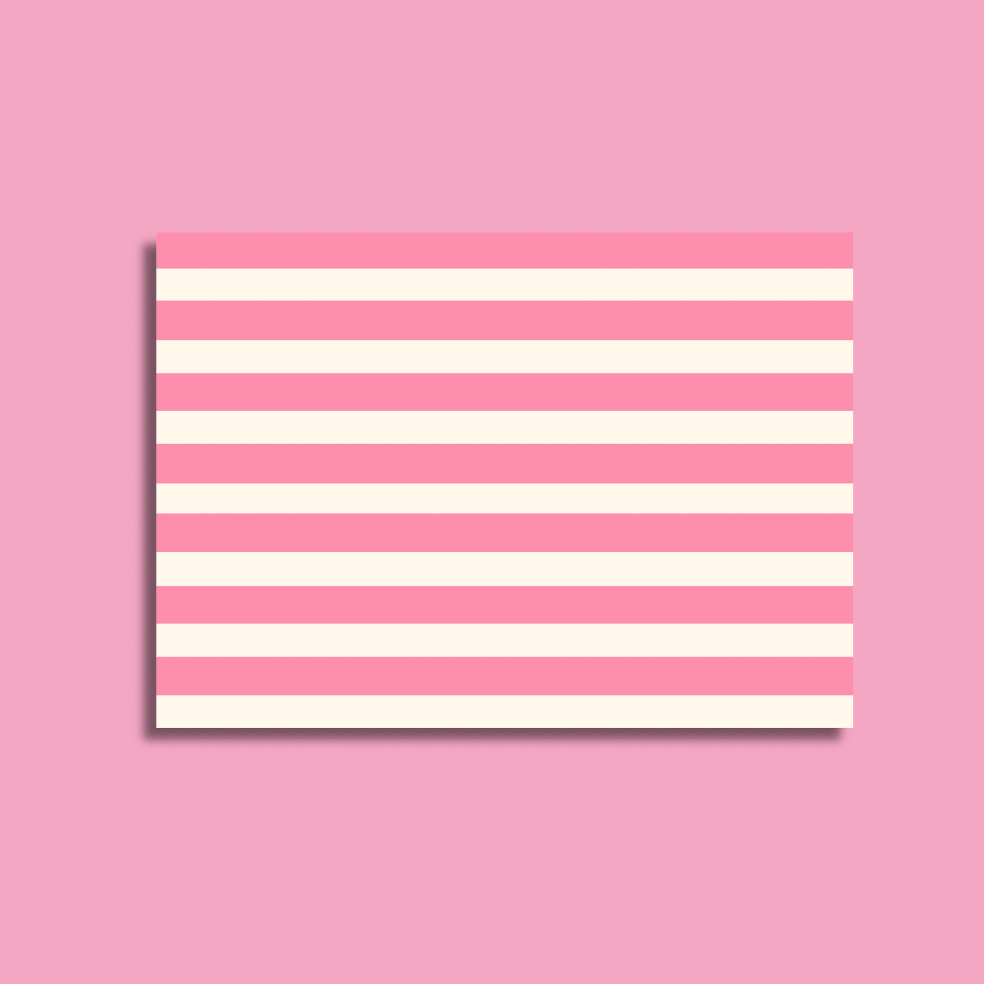 Bright Stripes Scrapbook Paper Pack A4 - Coquette Cloud Co