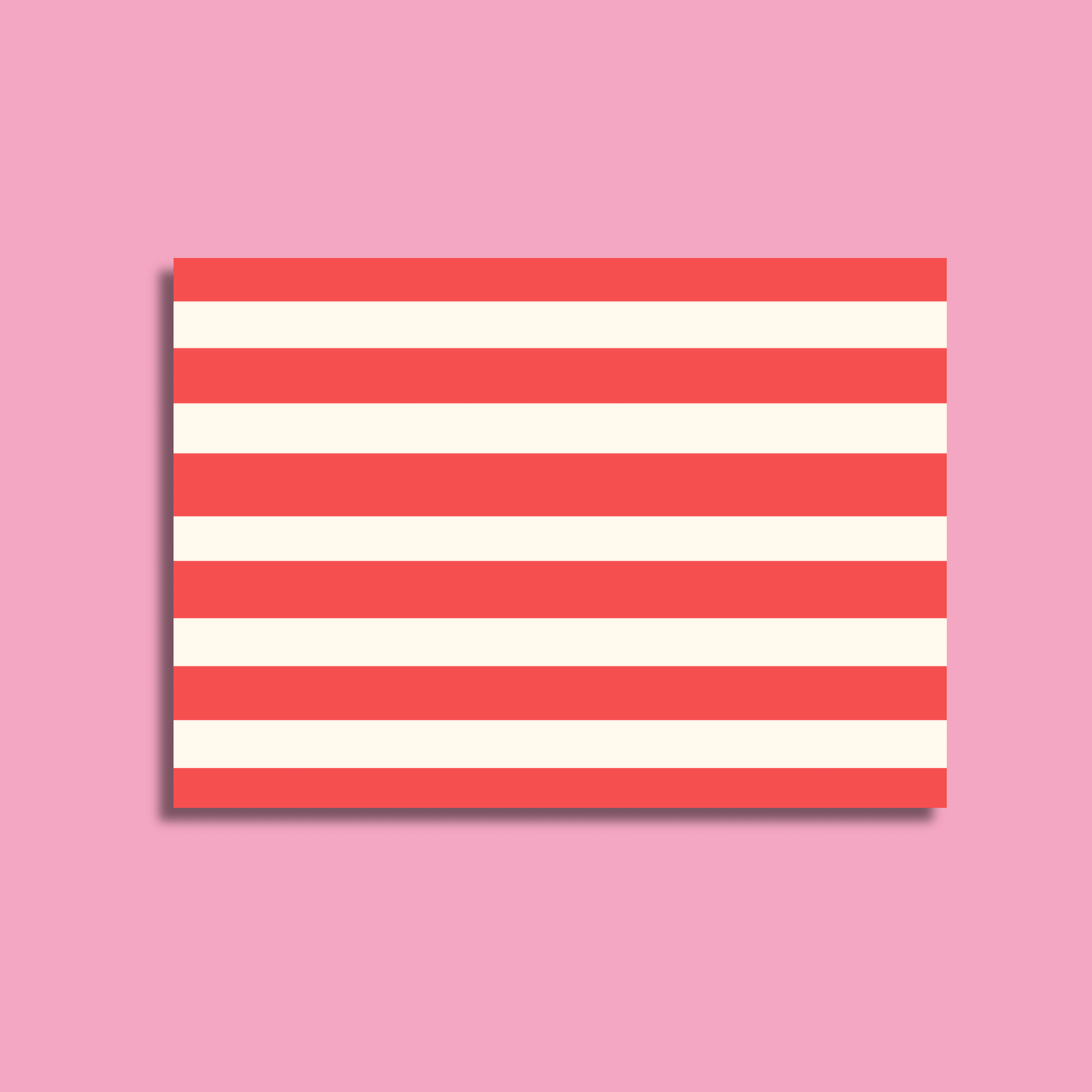Bright Stripes Scrapbook Paper Pack A4 - Coquette Cloud Co