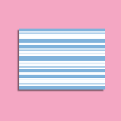 Bright Stripes Scrapbook Paper Pack A4 - Coquette Cloud Co