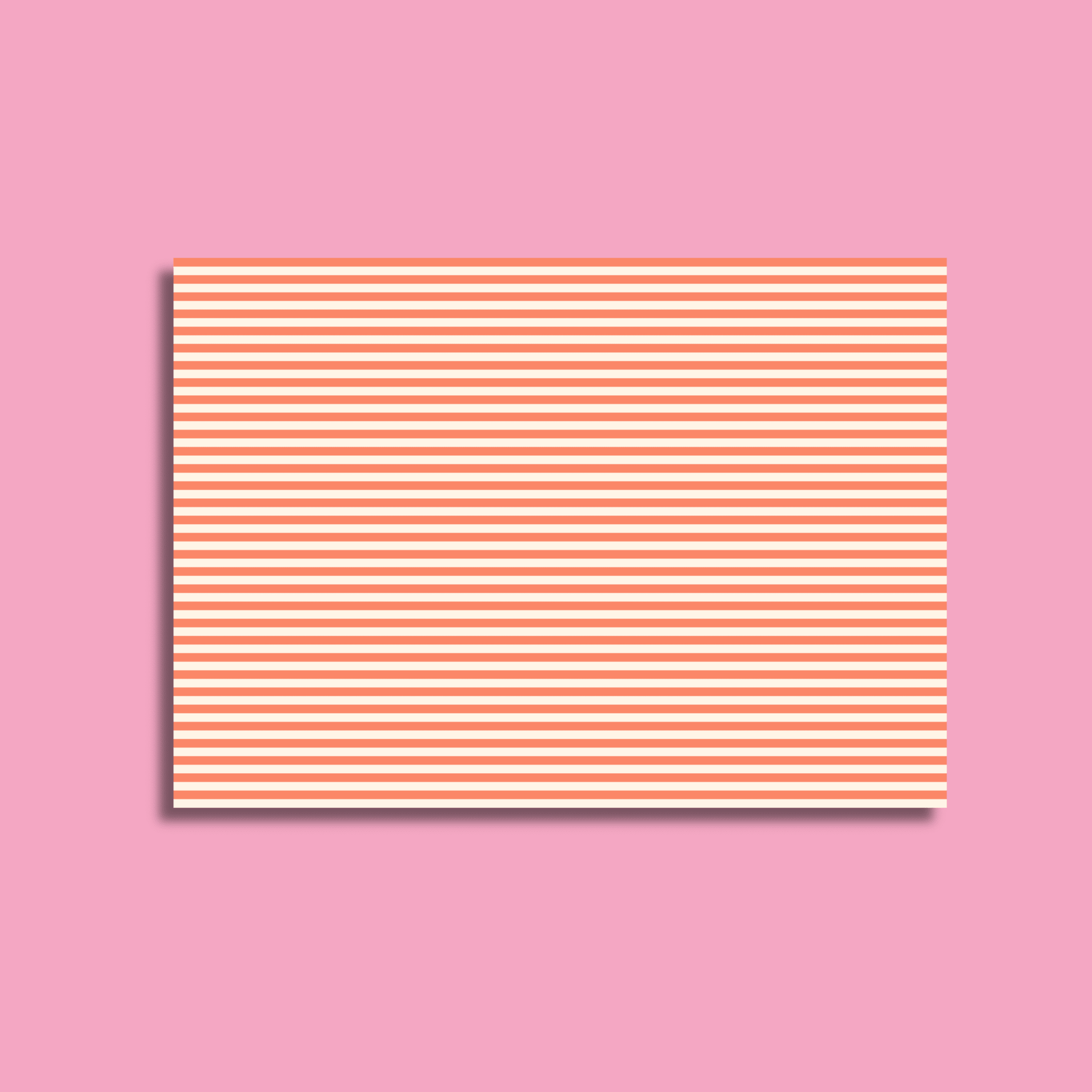 Bright Stripes Scrapbook Paper Pack A4 - Coquette Cloud Co
