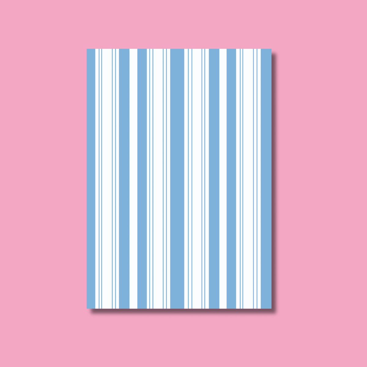 Bright Stripes Scrapbook Paper Pack A5 - Coquette Cloud Co