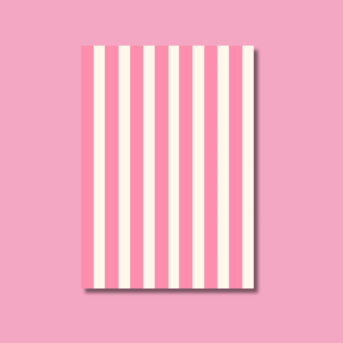 Bright Stripes Scrapbook Paper Pack A5 - Coquette Cloud Co