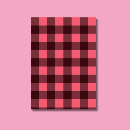 Burgundy Scrapbook Paper Pack A5 - Coquette Cloud Co