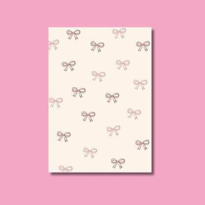 Burgundy Scrapbook Paper Pack A5 - Coquette Cloud Co