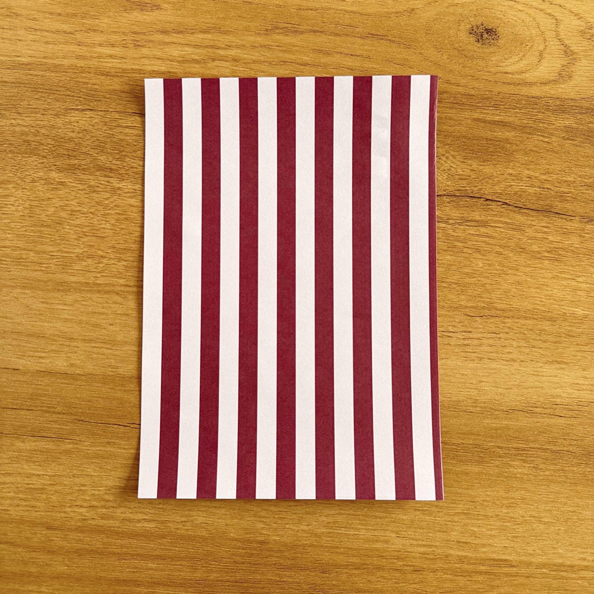 Burgundy Scrapbook Paper Pack A5 - Coquette Cloud Co