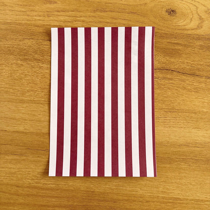Burgundy Scrapbook Paper Pack A5 - Coquette Cloud Co