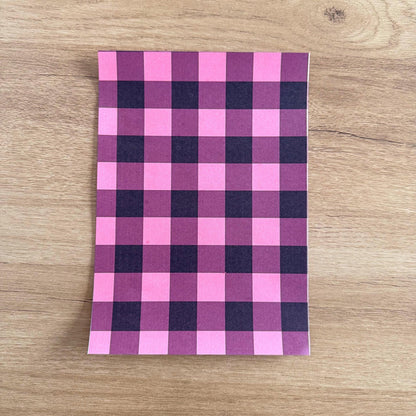 Burgundy Scrapbook Paper Pack A5 - Coquette Cloud Co