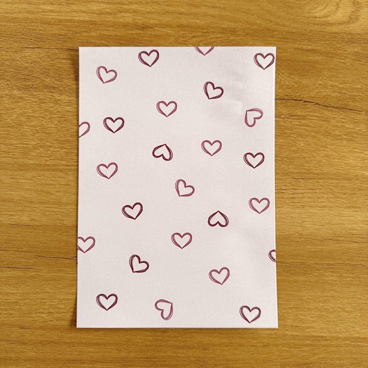 Burgundy Scrapbook Paper Pack A5 - Coquette Cloud Co