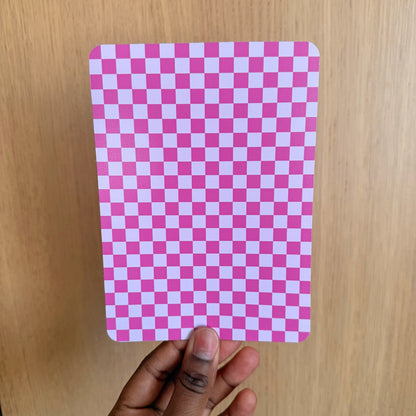 Checkered Kindle Insert Set - Coquette Cloud Co