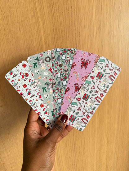 Christmas Bookmarks - Coquette Cloud Co
