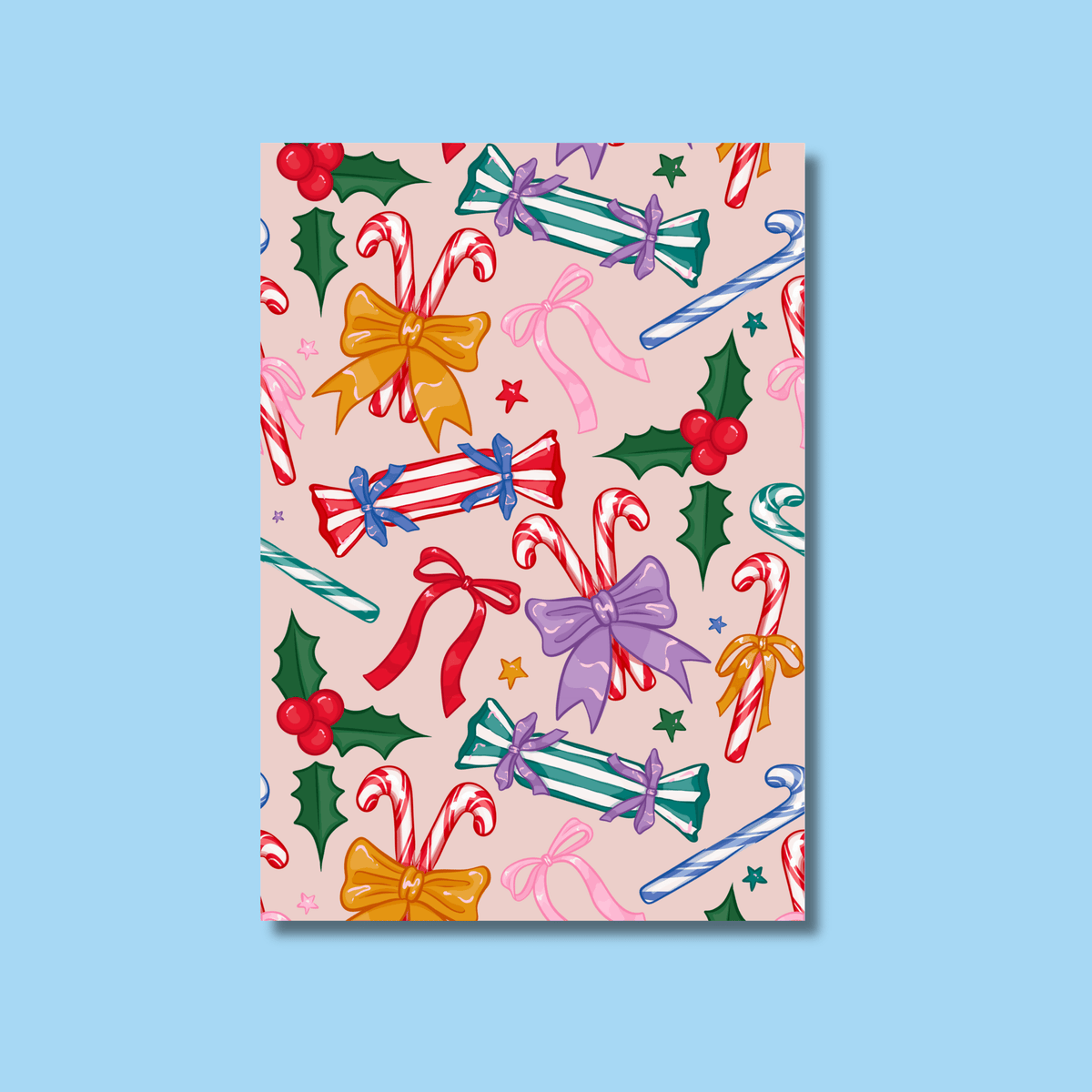 Christmas Scrapbook Paper Pack A5 - Coquette Cloud Co