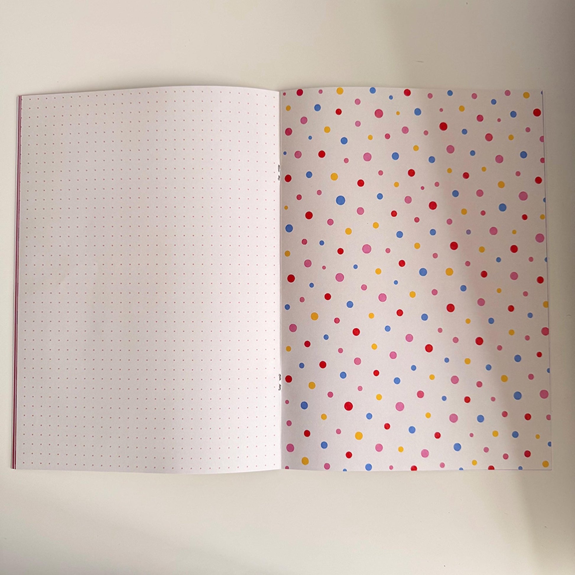 Colourful A4 Craft Paper Booklet - Coquette Cloud Co