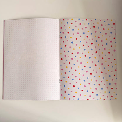 Colourful A4 Craft Paper Booklet - Coquette Cloud Co