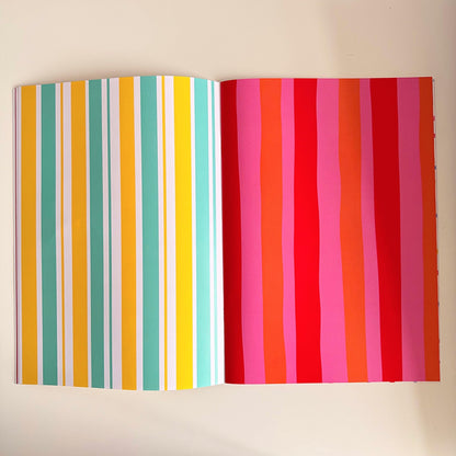 Colourful A4 Craft Paper Booklet - Coquette Cloud Co